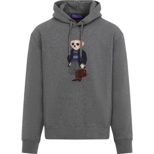 Grauer Bären Pullover Hoodie - Ralph Lauren - Modalova