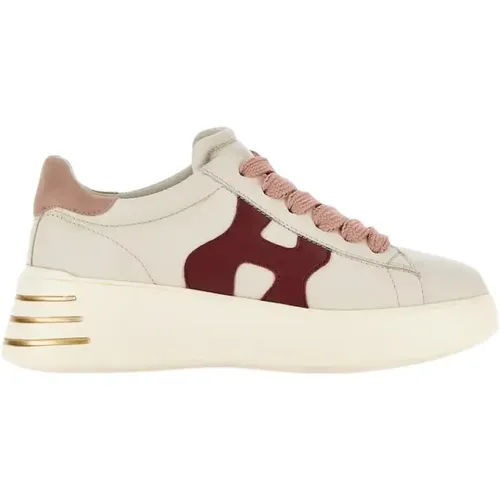 Pink Rebel Sneakers , female, Sizes: 5 UK, 8 UK, 3 UK, 6 UK, 5 1/2 UK, 2 1/2 UK, 4 UK, 4 1/2 UK, 2 UK, 3 1/2 UK, 7 UK - Hogan - Modalova