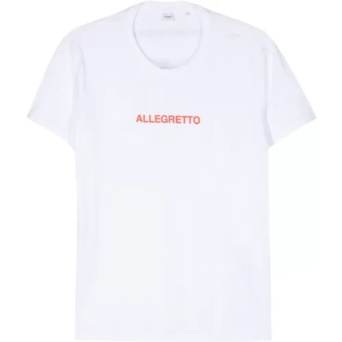 Cotton T-shirt with Unique Design , male, Sizes: 2XL, L, M, XL - Aspesi - Modalova