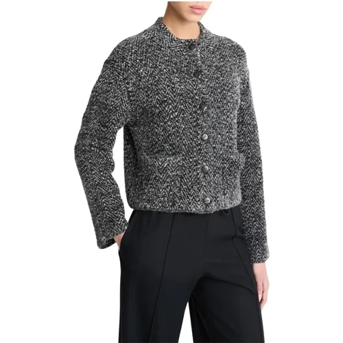 Fischgräten Cardigan Jacke Vince - Vince - Modalova