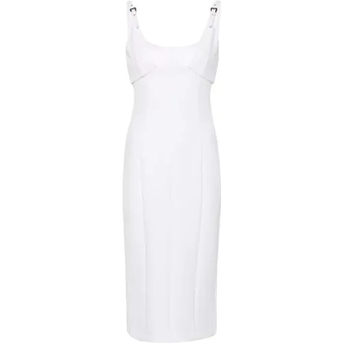 Weißes Kleid für Frauen - Versace Jeans Couture - Modalova