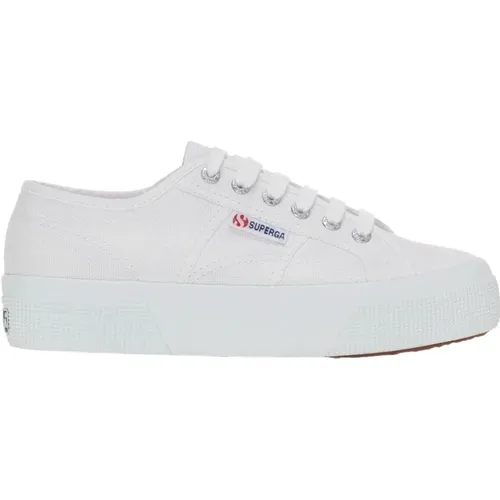 Weiße Sneakers , Damen, Größe: 40 EU - Superga - Modalova