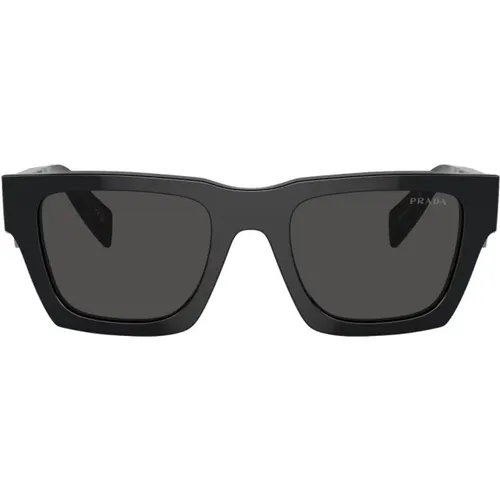 Square Acetate Frame Sunglasses in , male, Sizes: 50 MM - Prada - Modalova