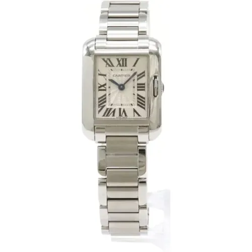 Pre-owned Metal watches , female, Sizes: ONE SIZE - Cartier Vintage - Modalova