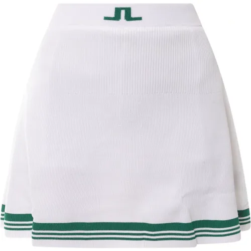 Flared Skirt with Logo Details , female, Sizes: XS, L, M, S - J.LINDEBERG - Modalova