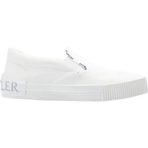 Slip-On Trainers with Tri Design , female, Sizes: 7 UK - Moncler - Modalova