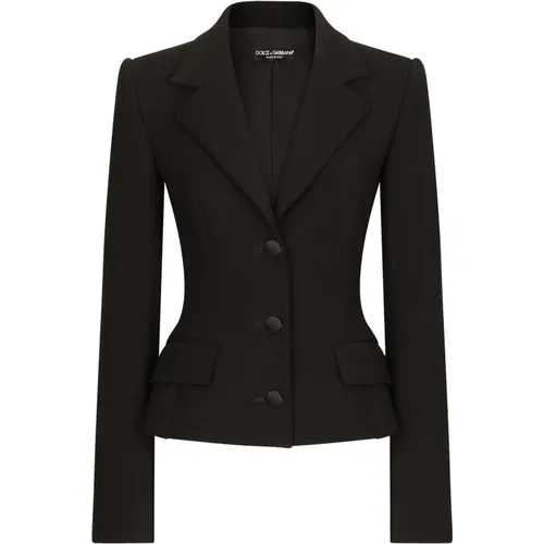 Jacket , female, Sizes: XS, S - Dolce & Gabbana - Modalova