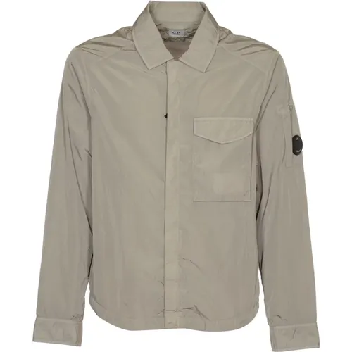 Chrome Overshirt Hemden , Herren, Größe: XL - C.P. Company - Modalova