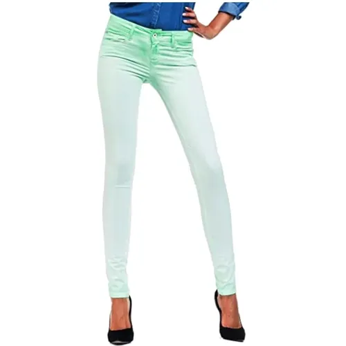 Grüne Comfort Colette Skinny Jeans , Damen, Größe: W29 L32 - Salsa - Modalova