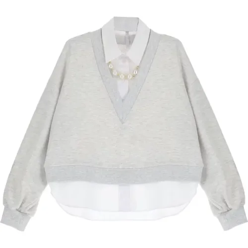 Stylish Sweatshirt , female, Sizes: M - Imperial - Modalova