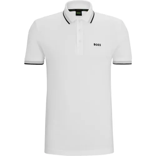 Contrast Logo Polo Shirt Paddy Model , male, Sizes: 3XL - Hugo Boss - Modalova