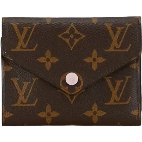 Pre-owned Canvas wallets , female, Sizes: ONE SIZE - Louis Vuitton Vintage - Modalova