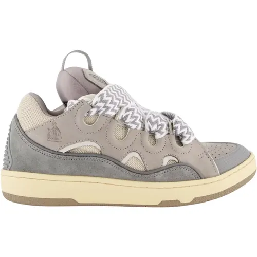 Grey Curb Sneaker , female, Sizes: 4 UK, 7 UK - Lanvin - Modalova