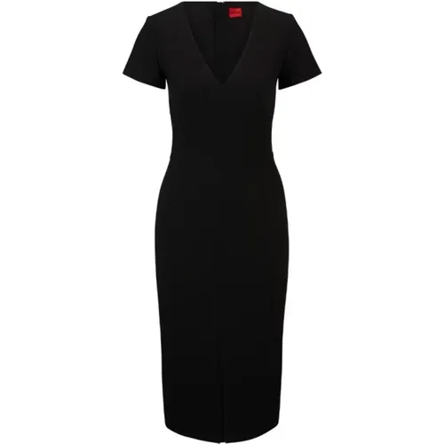 Elegant Dress , female, Sizes: S, M, XS - Hugo Boss - Modalova