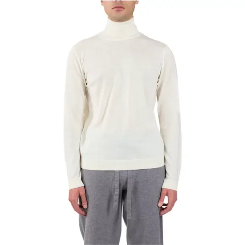 Merinowolle Rollkragenpullover - Roberto Collina - Modalova