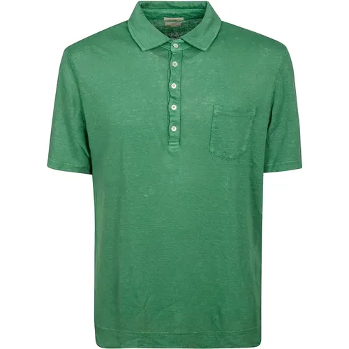 Polo Shirt With Pocket , male, Sizes: L, 2XL - Massimo Alba - Modalova