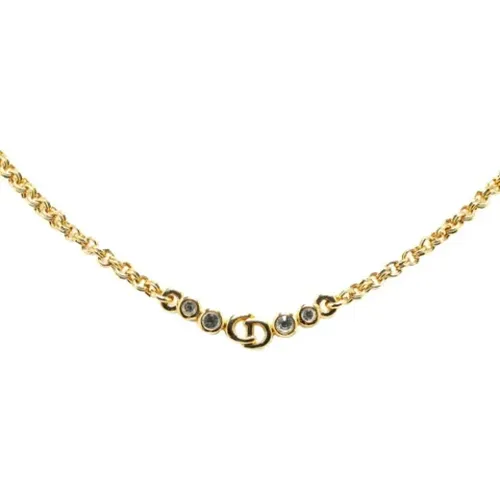 Pre-owned Gold dior-jewelry , female, Sizes: ONE SIZE - Dior Vintage - Modalova