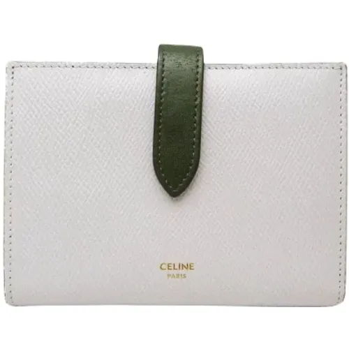 Pre-owned Leather wallets , female, Sizes: ONE SIZE - Celine Vintage - Modalova