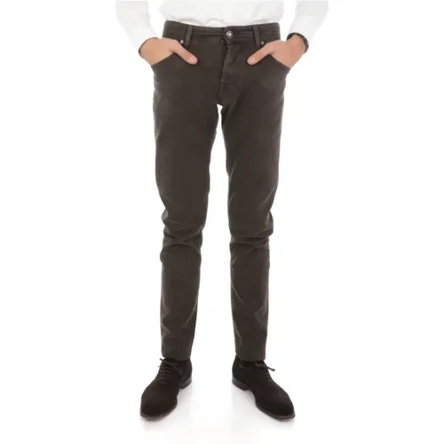 Chino Pants, F23 5-Pocket Pant , male, Sizes: W30 - Jacob Cohën - Modalova