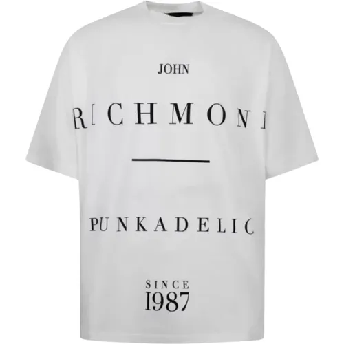 Herrenmode T-Shirt Over , Herren, Größe: S - John Richmond - Modalova