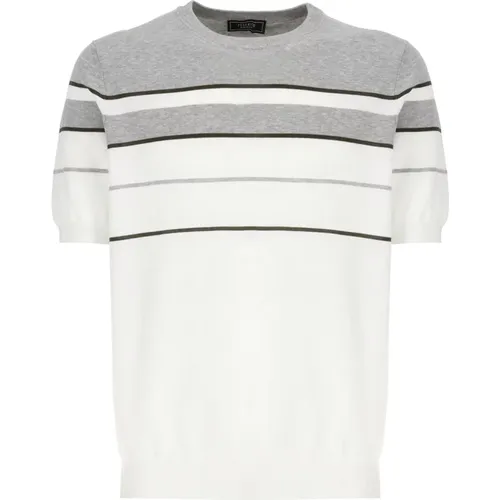 T-shirts and Polos White , male, Sizes: XL, L - PESERICO - Modalova