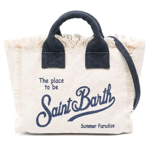 Stilvolle Mini Strandtasche , Damen, Größe: ONE Size - MC2 Saint Barth - Modalova