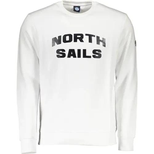 Long Sleeve Crewneck Sweatshirt , male, Sizes: M, 2XL, XL, L - North Sails - Modalova