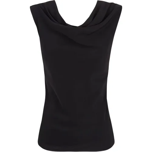 Circe, top in silk , female, Sizes: 2XL, XL, L - Cortana - Modalova