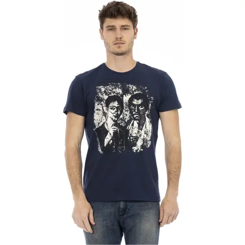 Casual Rundhals Kurzarm T-Shirt - Trussardi - Modalova