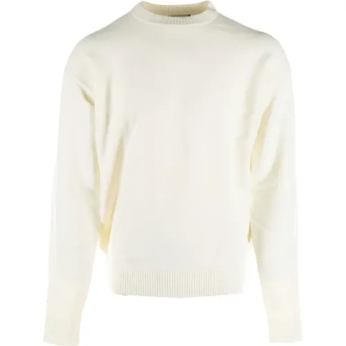 Light Yellow Sweaters , male, Sizes: 2XL - Calvin Klein - Modalova