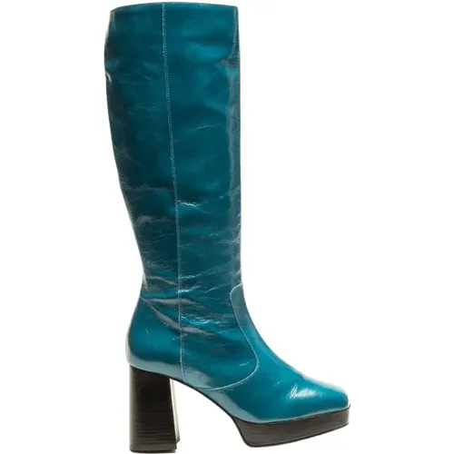 Heeled Boots , female, Sizes: 6 UK, 4 UK - Angel Alarcon - Modalova