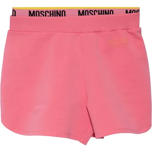 Baumwollshorts , Damen, Größe: XS - Moschino - Modalova