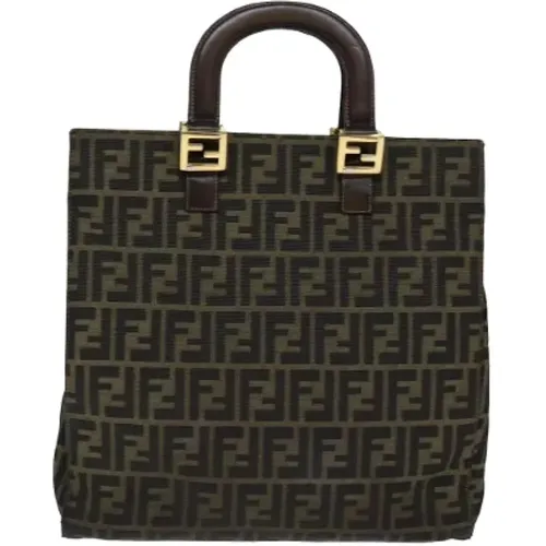 Pre-owned Canvas fendi-bags , female, Sizes: ONE SIZE - Fendi Vintage - Modalova