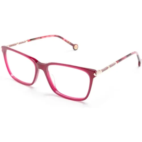 Rote Optische Brille Must-Have , Damen, Größe: 55 MM - Carolina Herrera - Modalova