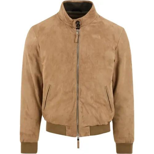 Stilvolle Lederjacke Modell Elvis , Herren, Größe: L - The Jack Leathers - Modalova