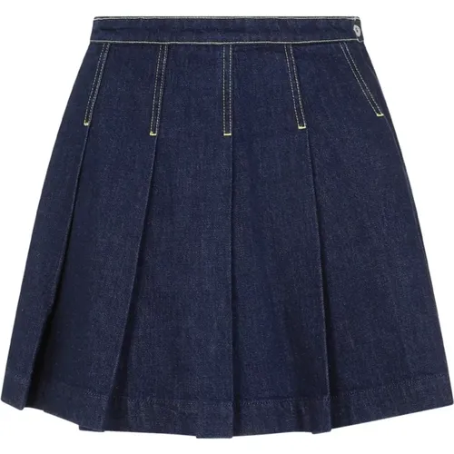 Cotton Mini Skirt , female, Sizes: W28 - Kenzo - Modalova