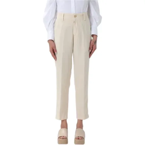 Trousers Ivory , female, Sizes: M, XS, 2XS, S - Pt01 - Modalova