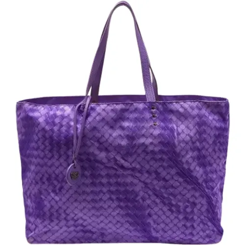 Pre-owned Leather totes , female, Sizes: ONE SIZE - Bottega Veneta Vintage - Modalova