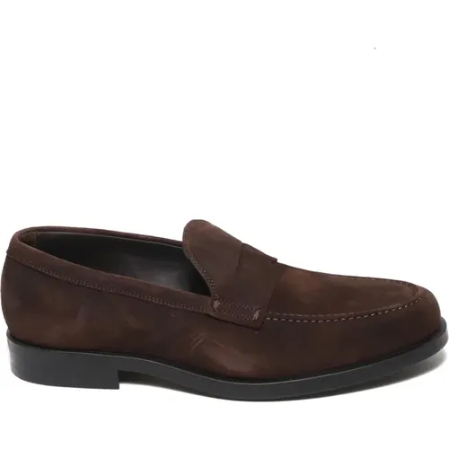 Moccasin Shoes Marrone Aw23 , male, Sizes: 12 UK, 11 UK, 9 1/2 UK, 8 1/2 UK - Rossano Bisconti - Modalova