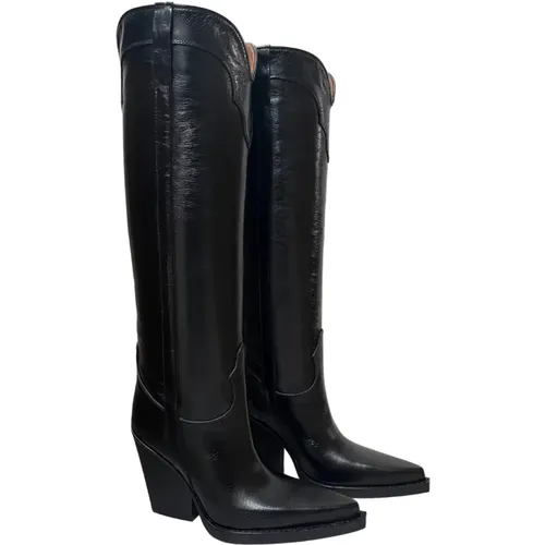 Camperos Boots , female, Sizes: 5 1/2 UK - Paris Texas - Modalova