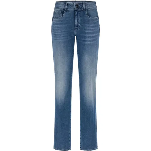 Ausgestellte Denim Jeans für Frauen , Damen, Größe: W24 - Guess - Modalova