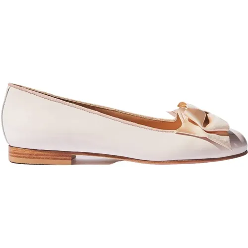 Handgefertigte Italienische Ballerinas - Elegant und Feminin , Damen, Größe: 38 1/2 EU - Scarosso - Modalova