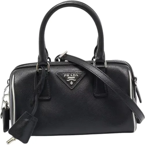 Pre-owned Leather prada-bags , female, Sizes: ONE SIZE - Prada Vintage - Modalova