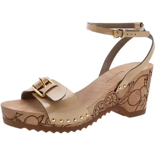 Pre-owned Fabric sandals , female, Sizes: 7 UK - Stella McCartney Pre-owned - Modalova
