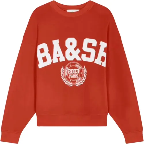 Crop Sweatshirt American University Style - BA&SH - Modalova