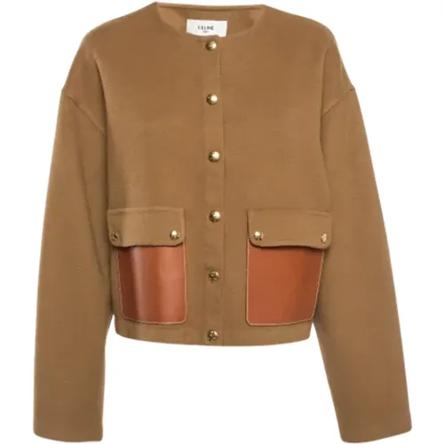 Pre-owned Cashmere tops , female, Sizes: M - Celine Vintage - Modalova