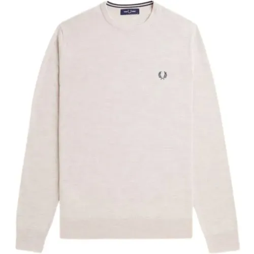 Classic Crew Neck Sweater , male, Sizes: XL, L, M, S - Fred Perry - Modalova