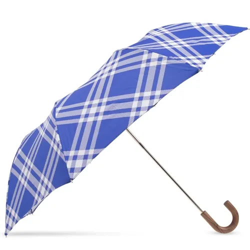 Kariert Regenschirm , unisex, Größe: ONE Size - Burberry - Modalova