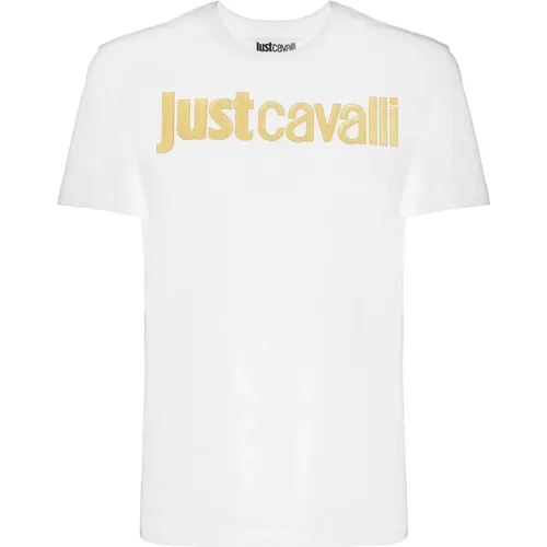 T-Shirts und Polos , Damen, Größe: S - Just Cavalli - Modalova