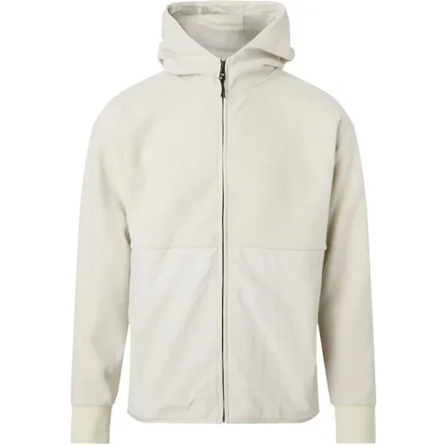 Men Fleece Jacket with Hood , male, Sizes: M - Calvin Klein - Modalova